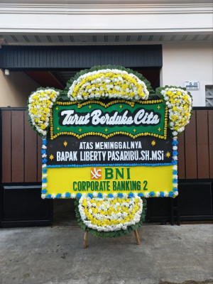 Papan Bunga Duka di PRINGSEWU
