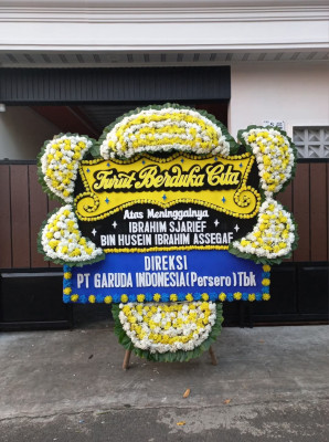 Papan Bunga Duka di PRINGSEWU